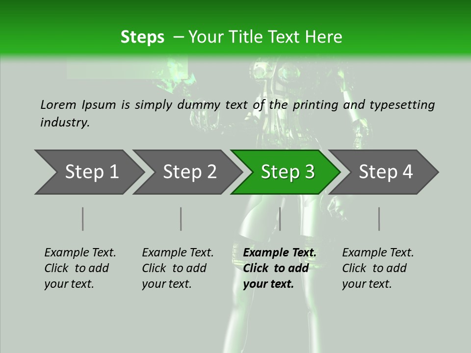 Technology Bot Android PowerPoint Template