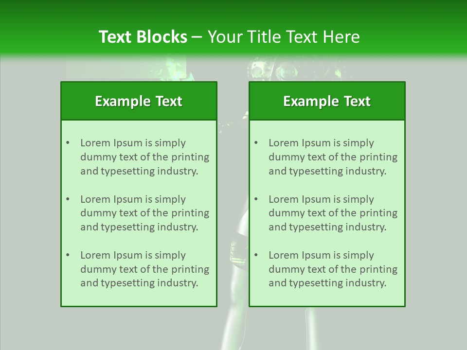 Technology Bot Android PowerPoint Template