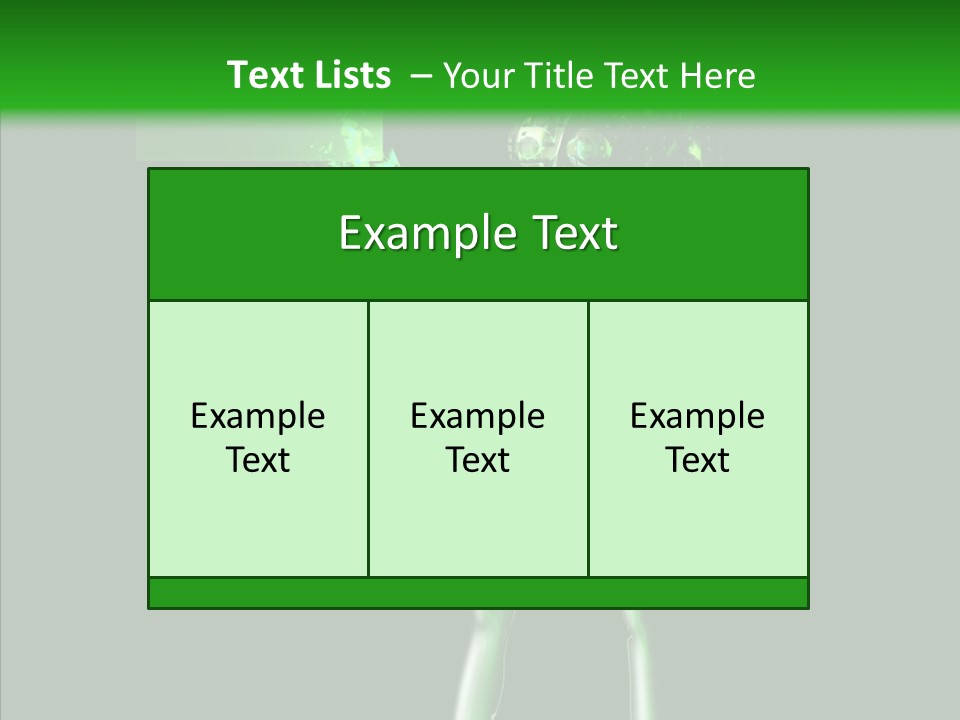 Technology Bot Android PowerPoint Template