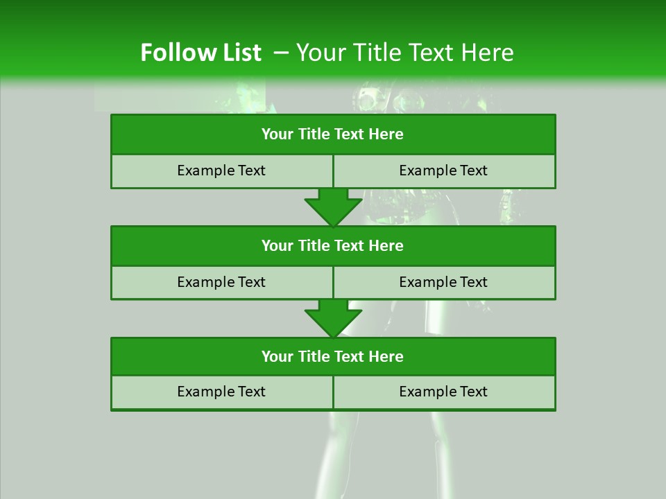 Technology Bot Android PowerPoint Template