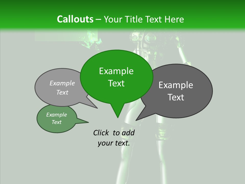 Technology Bot Android PowerPoint Template