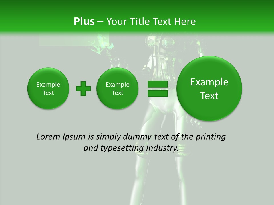 Technology Bot Android PowerPoint Template