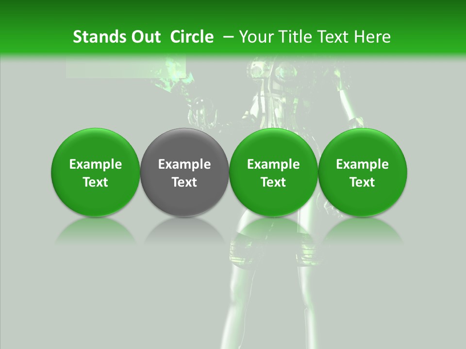 Technology Bot Android PowerPoint Template