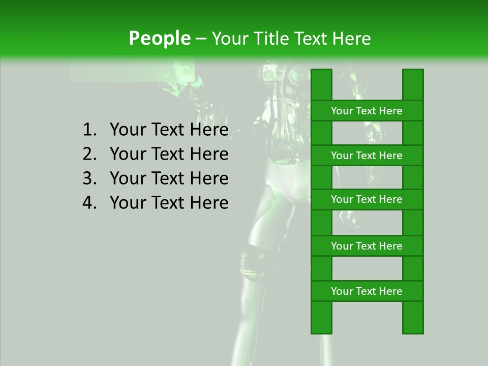 Technology Bot Android PowerPoint Template