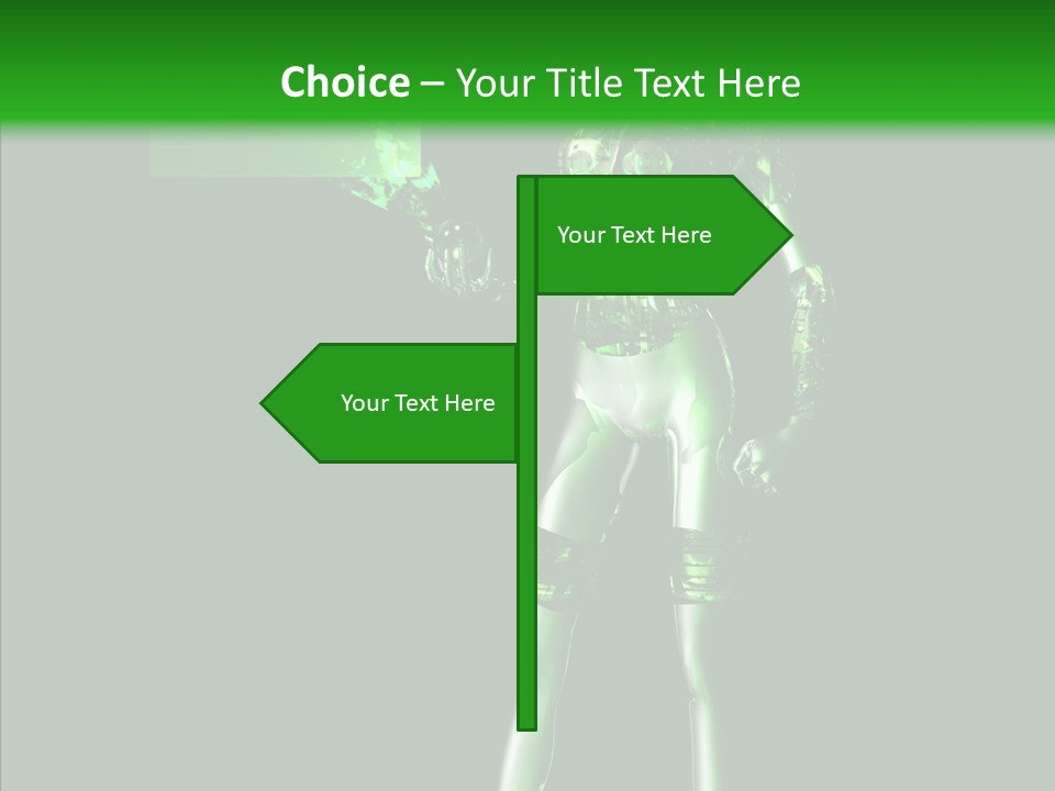 Technology Bot Android PowerPoint Template