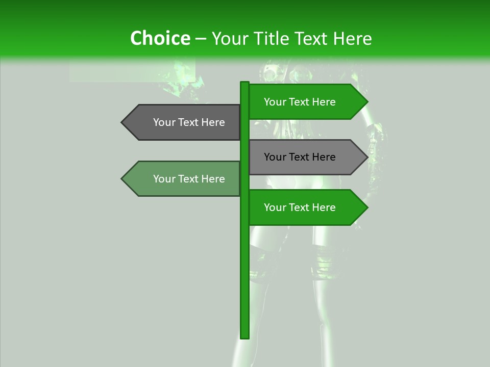 Technology Bot Android PowerPoint Template