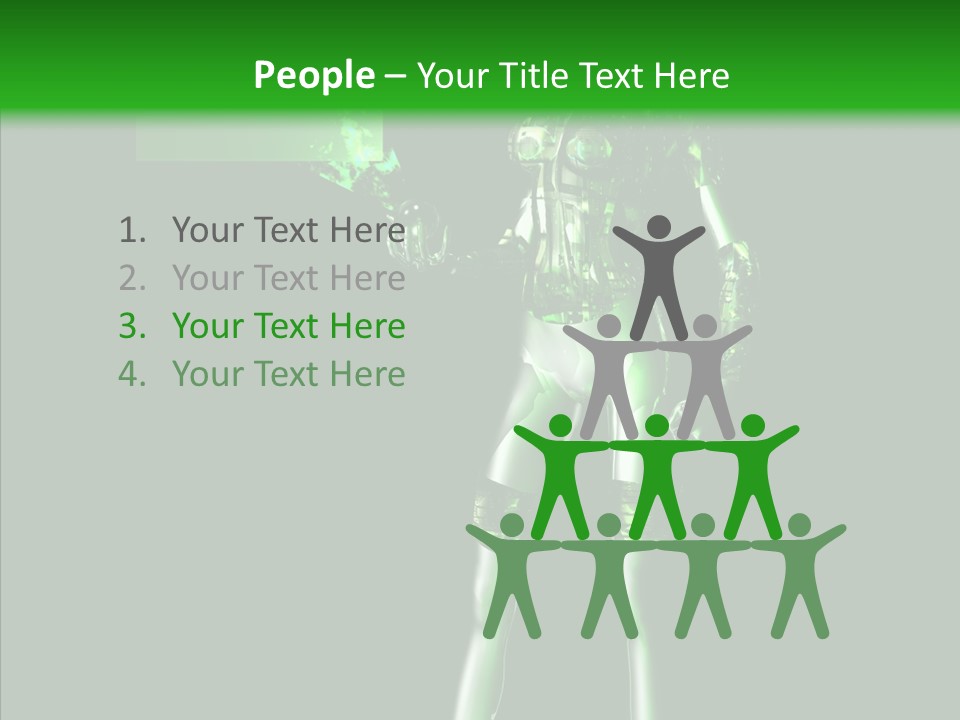 Technology Bot Android PowerPoint Template