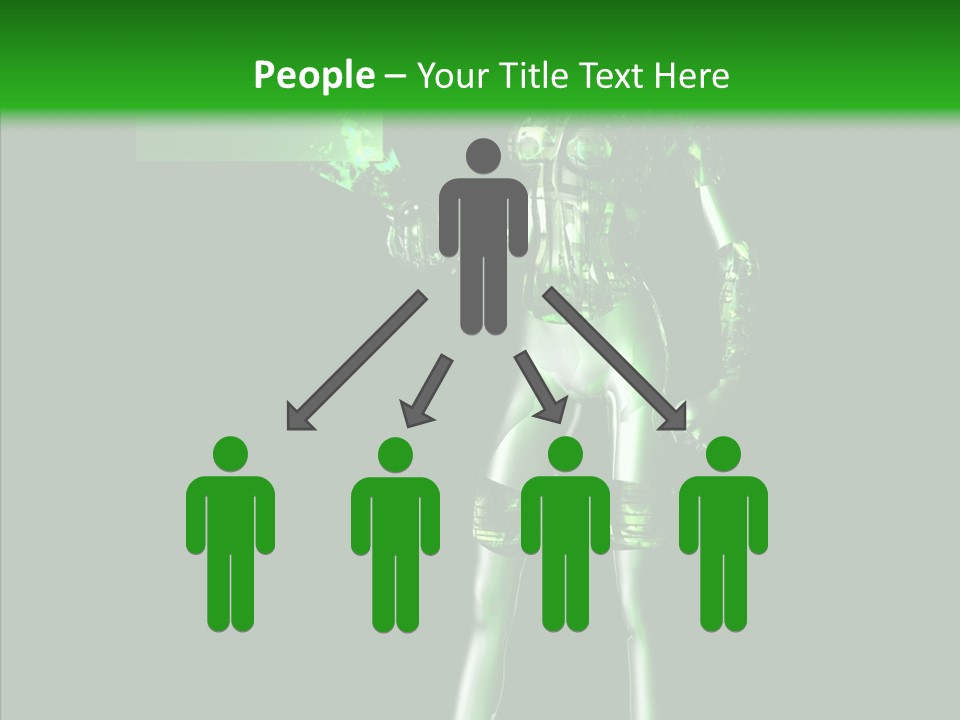 Technology Bot Android PowerPoint Template