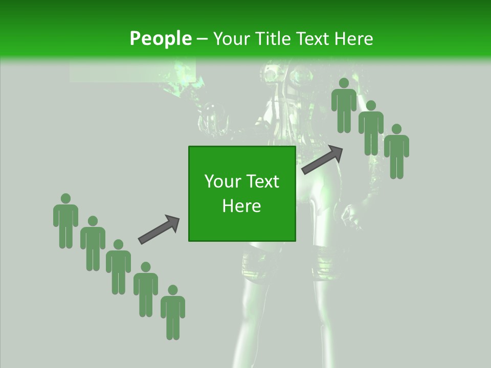 Technology Bot Android PowerPoint Template
