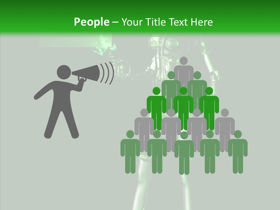 Technology Bot Android PowerPoint Template