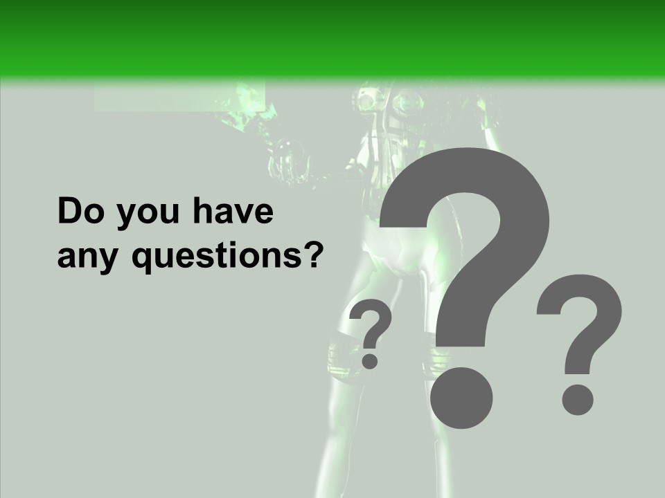 Technology Bot Android PowerPoint Template