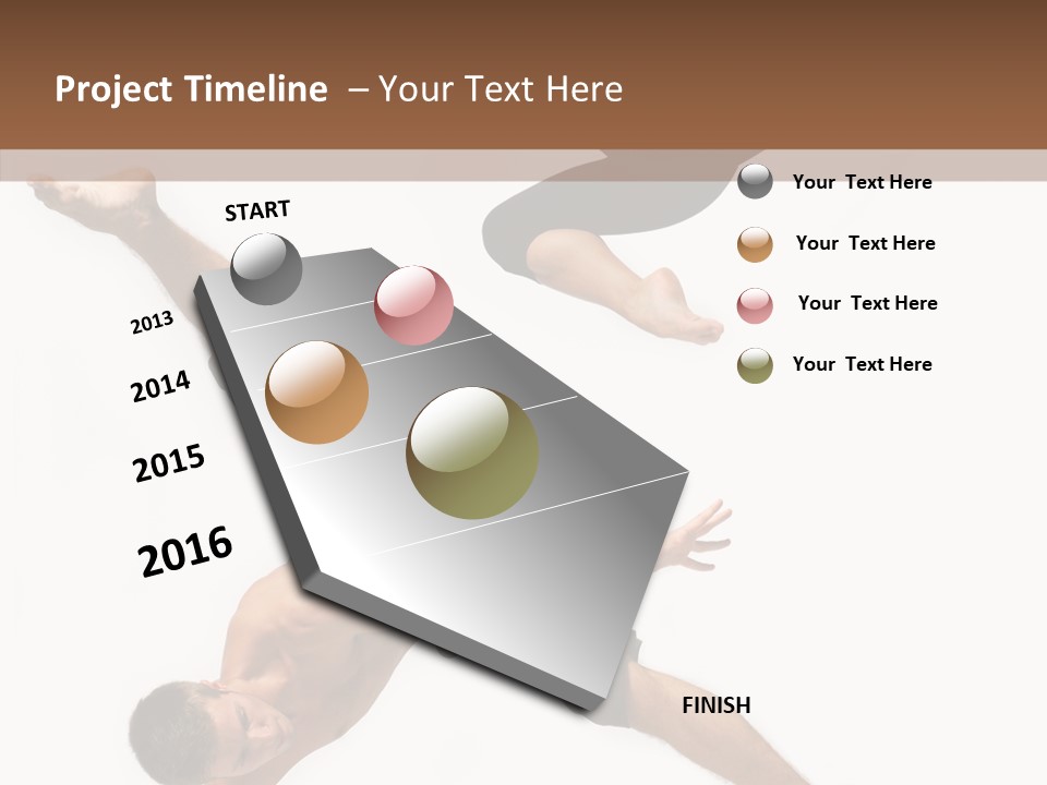 Hop Exercise Fashion PowerPoint Template