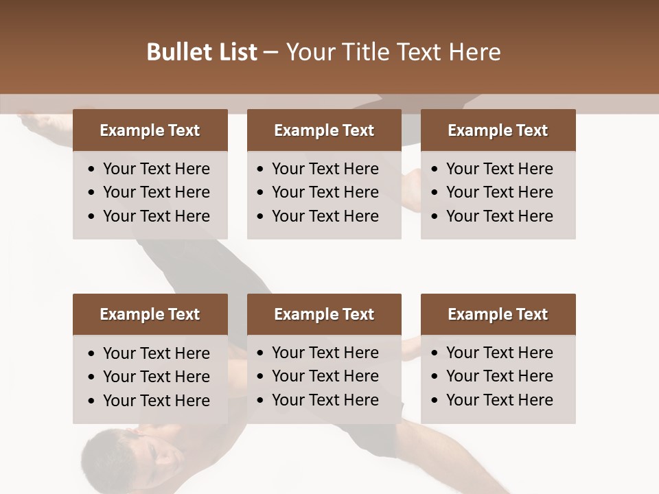 Hop Exercise Fashion PowerPoint Template