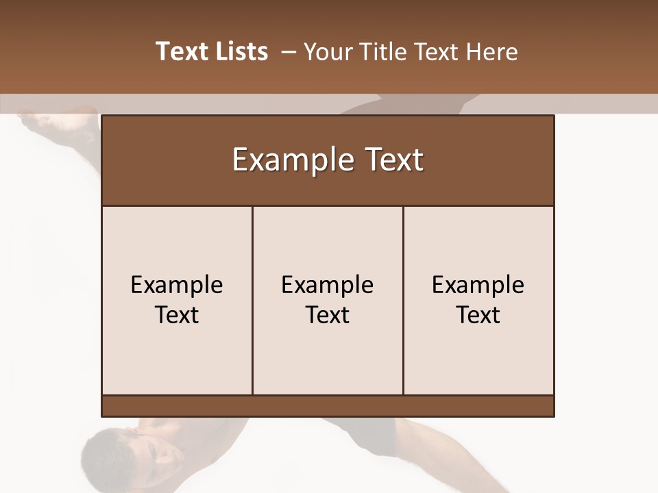 Hop Exercise Fashion PowerPoint Template