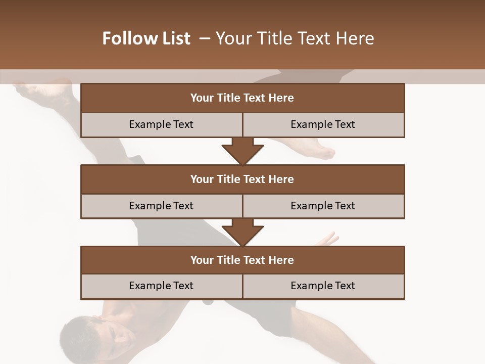 Hop Exercise Fashion PowerPoint Template