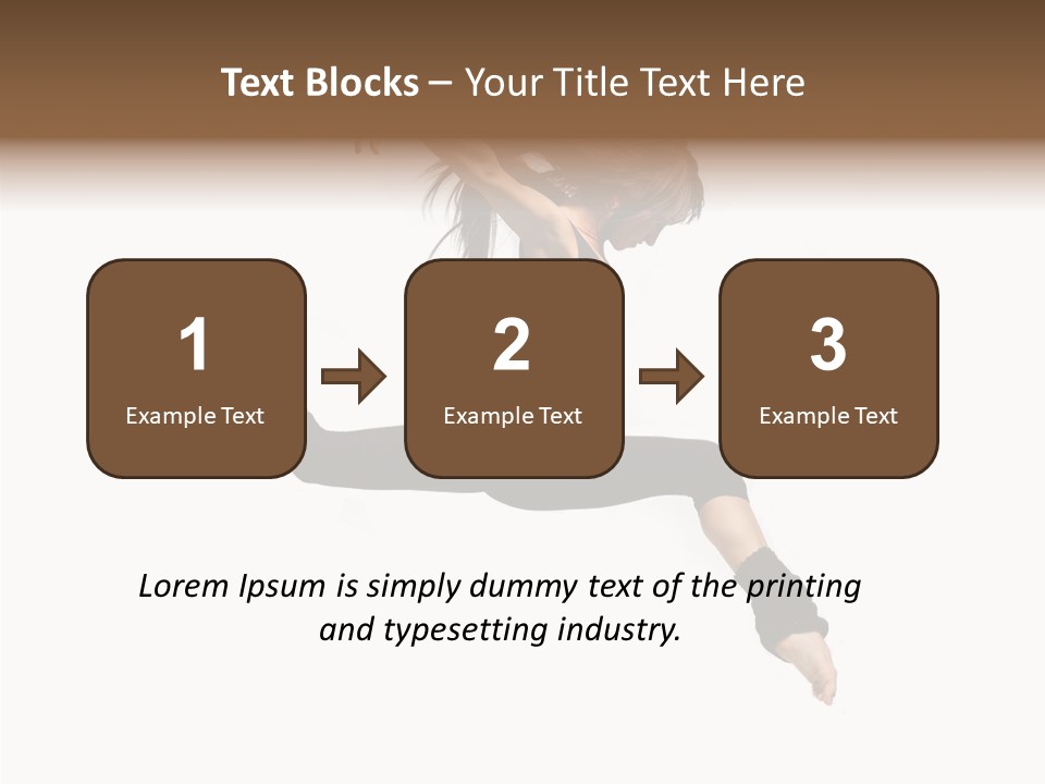 Young Performance Elegance PowerPoint Template
