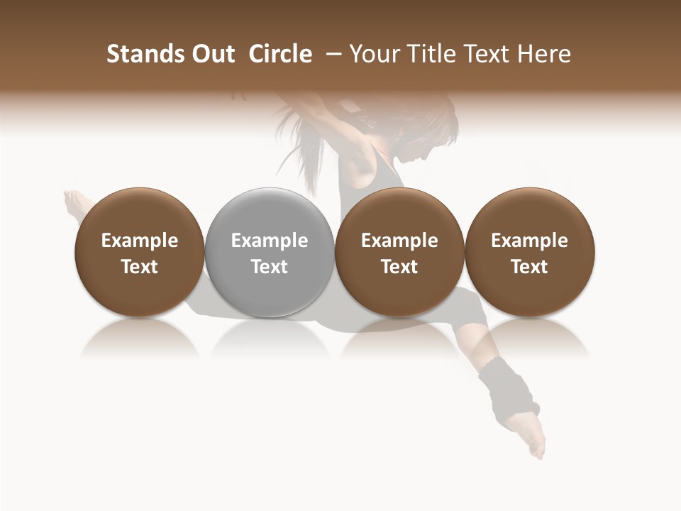 Young Performance Elegance PowerPoint Template