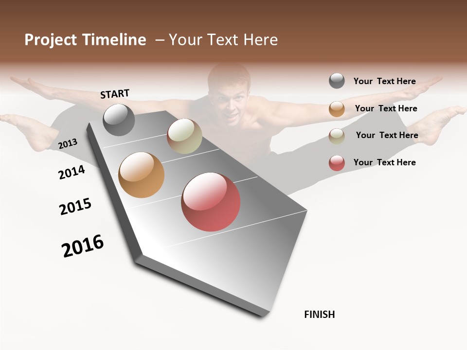 Leap Exercise Style PowerPoint Template