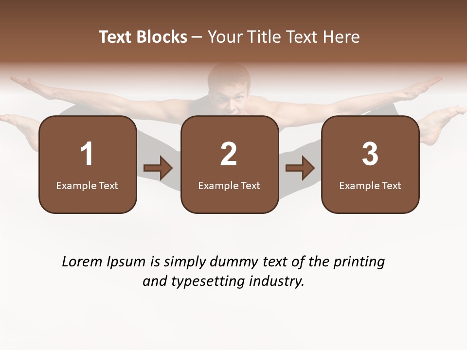 Leap Exercise Style PowerPoint Template