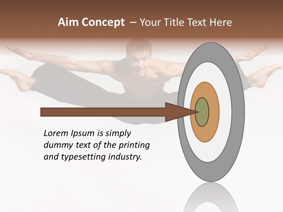 Leap Exercise Style PowerPoint Template