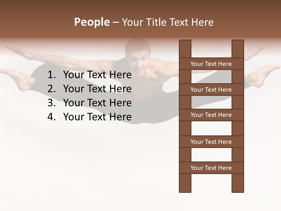 Leap Exercise Style PowerPoint Template