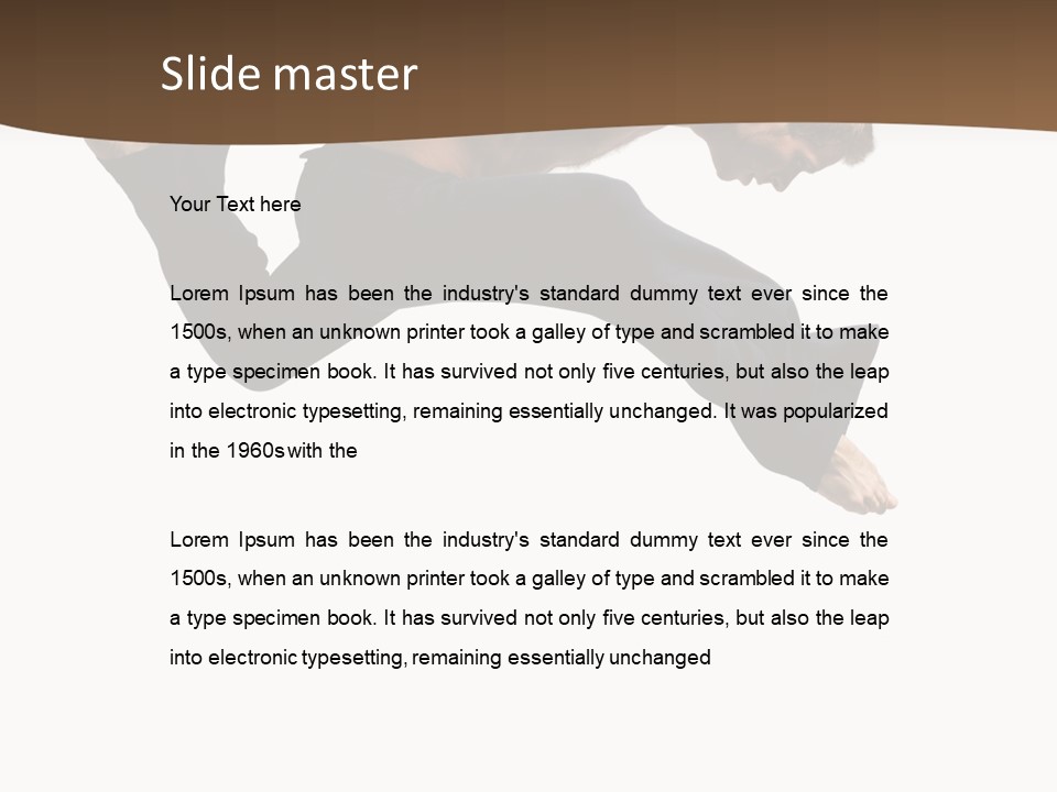 Sport Action Skill PowerPoint Template