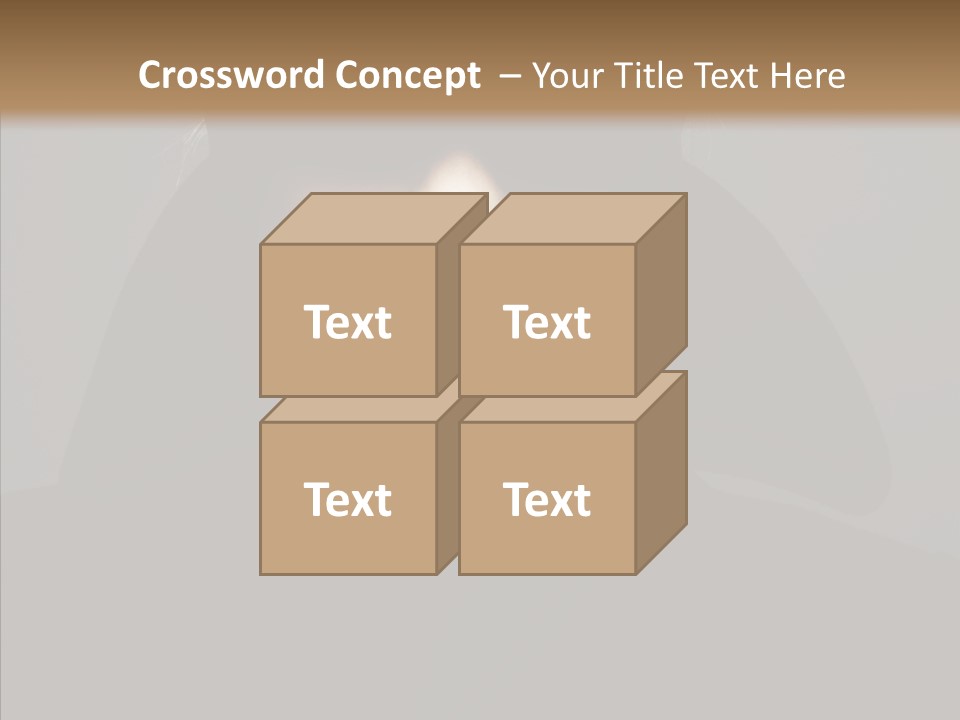 Management Team Together PowerPoint Template