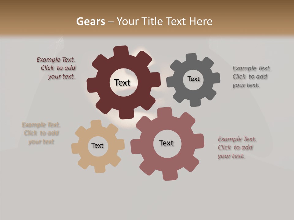 Management Team Together PowerPoint Template