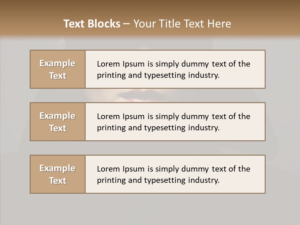 Management Team Together PowerPoint Template