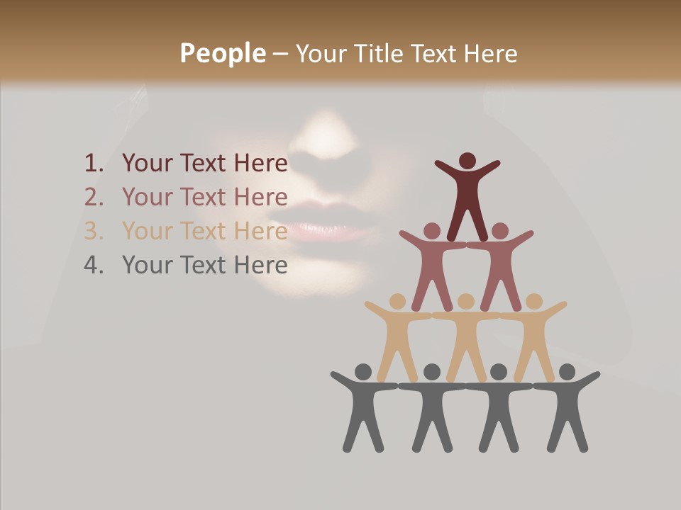 Management Team Together PowerPoint Template