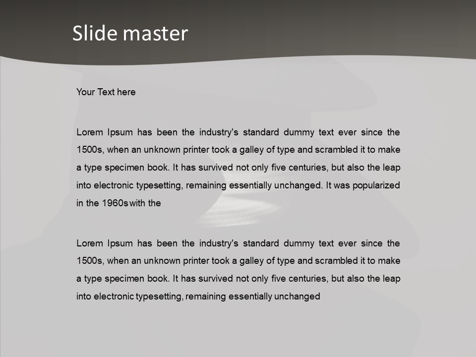 Office Management Bu Ine PowerPoint Template