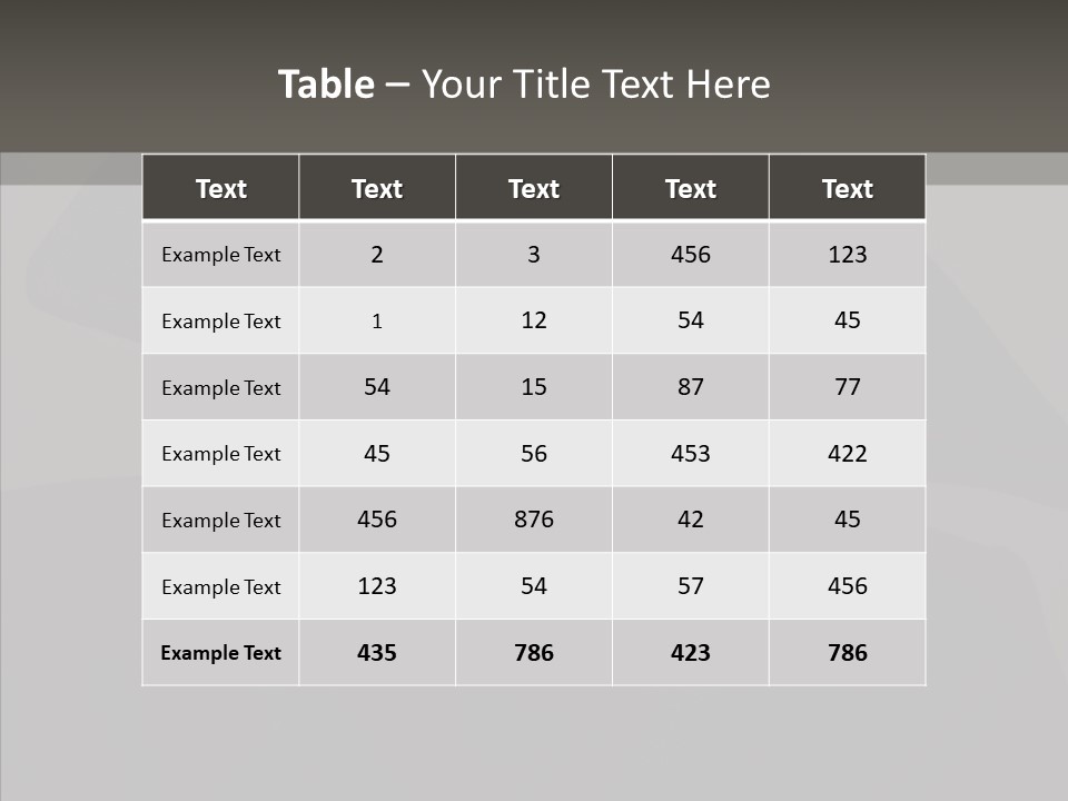 Communication Toon Writing PowerPoint Template