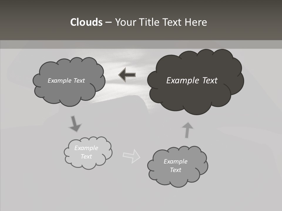 Communication Toon Writing PowerPoint Template