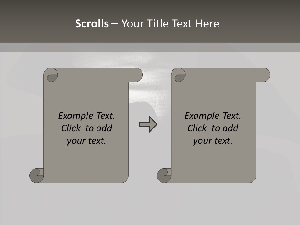Communication Toon Writing PowerPoint Template