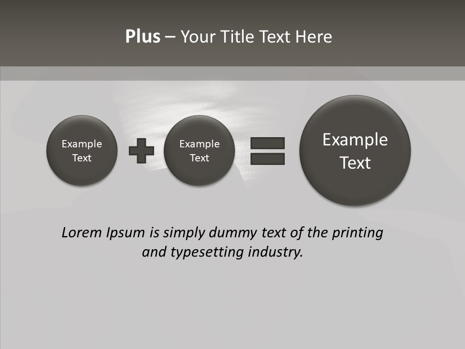Communication Toon Writing PowerPoint Template