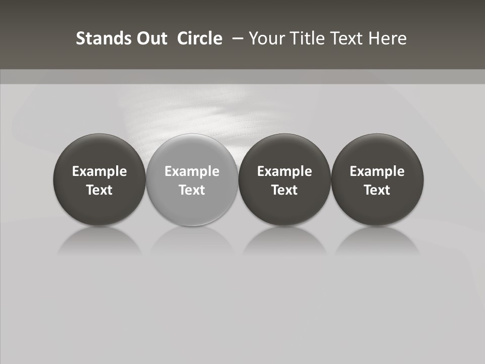 Communication Toon Writing PowerPoint Template