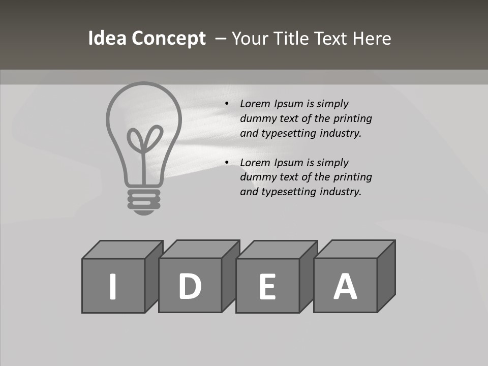 Communication Toon Writing PowerPoint Template
