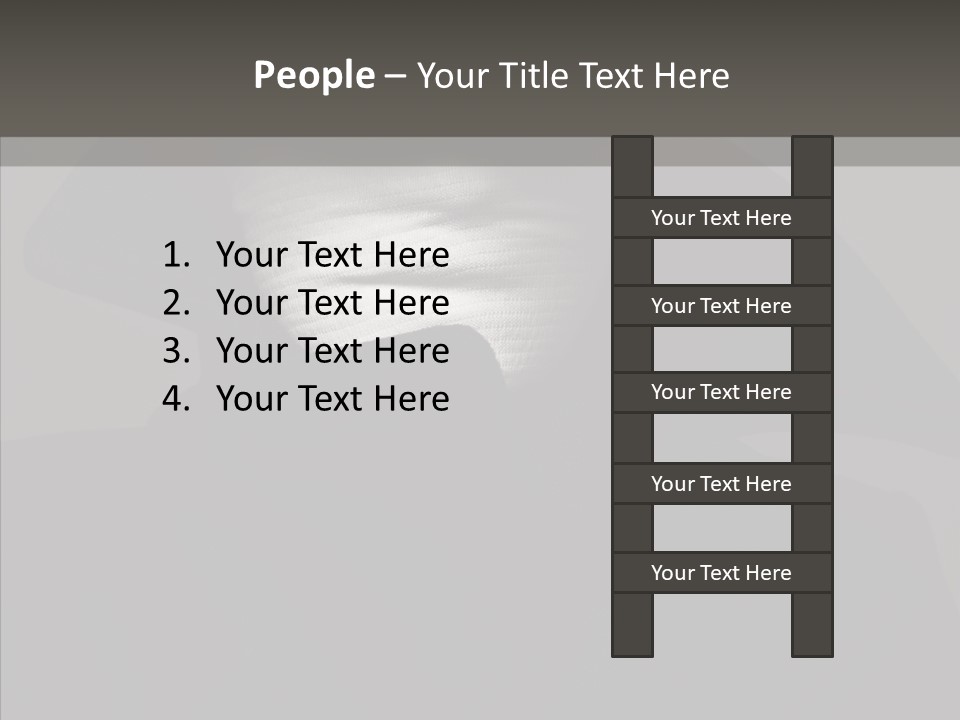 Communication Toon Writing PowerPoint Template