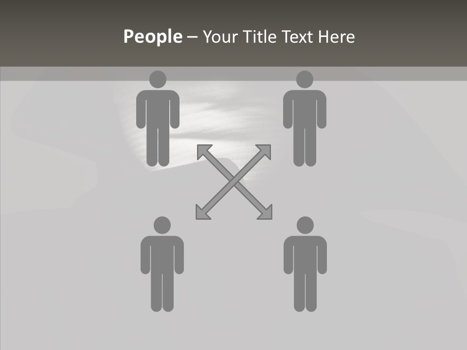 Communication Toon Writing PowerPoint Template