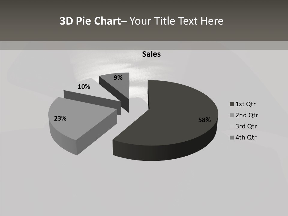 Communication Toon Writing PowerPoint Template