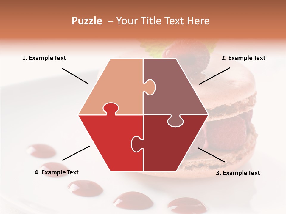 Cake Dessert Background PowerPoint Template