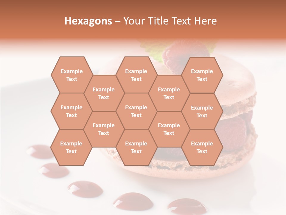 Cake Dessert Background PowerPoint Template