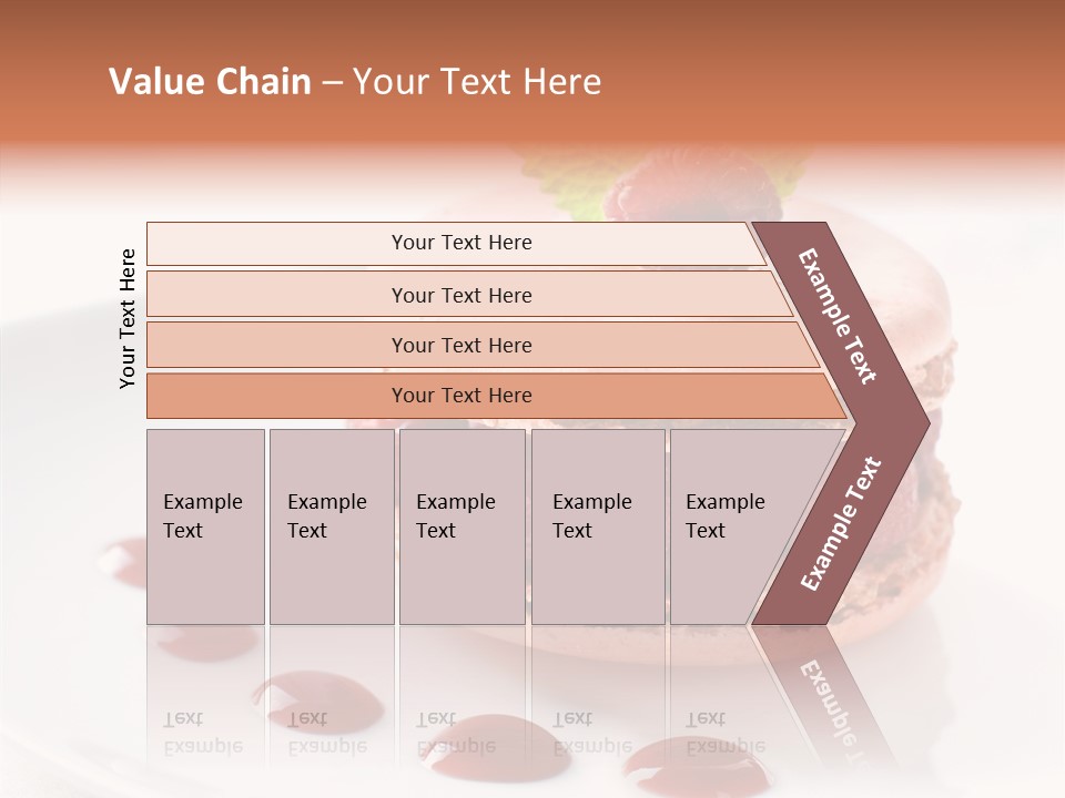 Cake Dessert Background PowerPoint Template