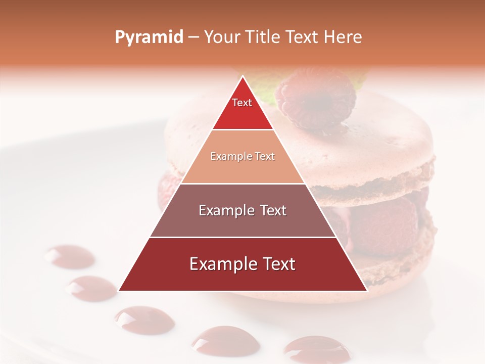 Cake Dessert Background PowerPoint Template