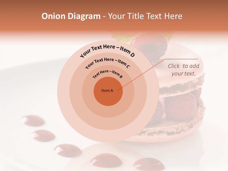 Cake Dessert Background PowerPoint Template