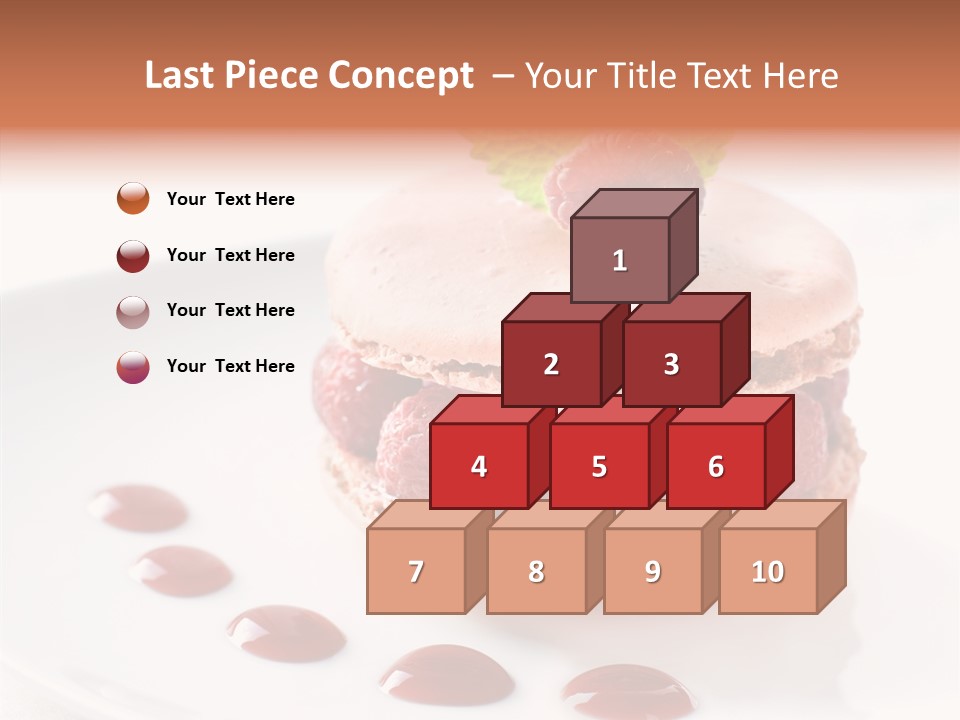 Cake Dessert Background PowerPoint Template