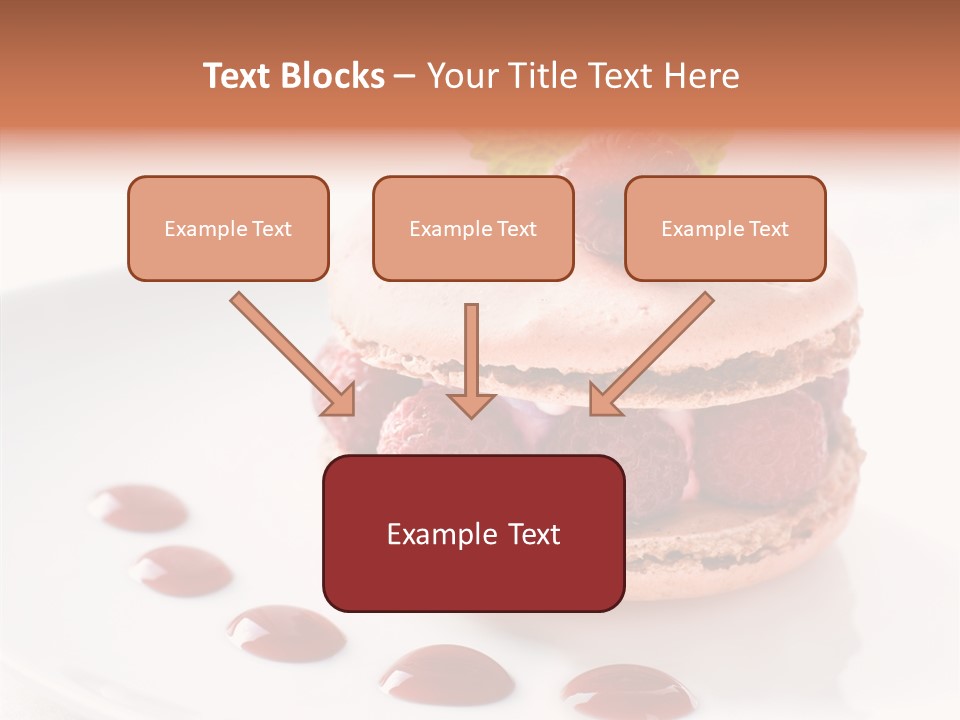 Cake Dessert Background PowerPoint Template