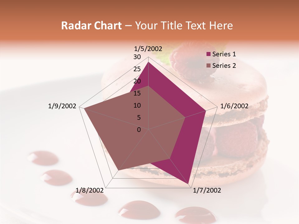 Cake Dessert Background PowerPoint Template
