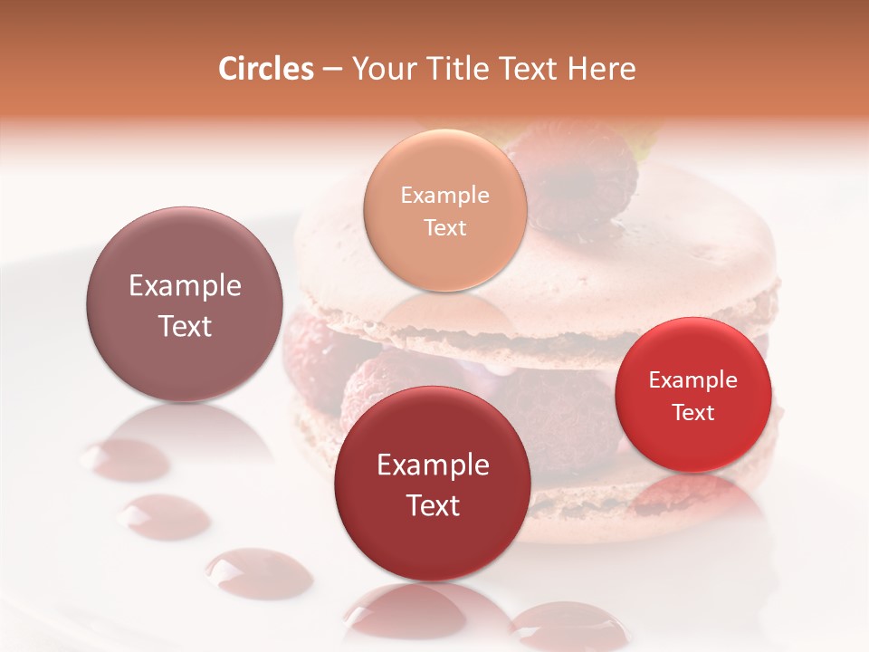 Cake Dessert Background PowerPoint Template