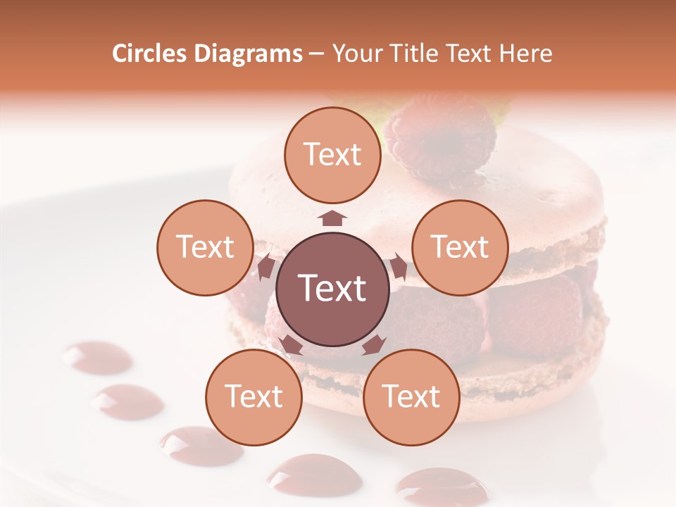 Cake Dessert Background PowerPoint Template